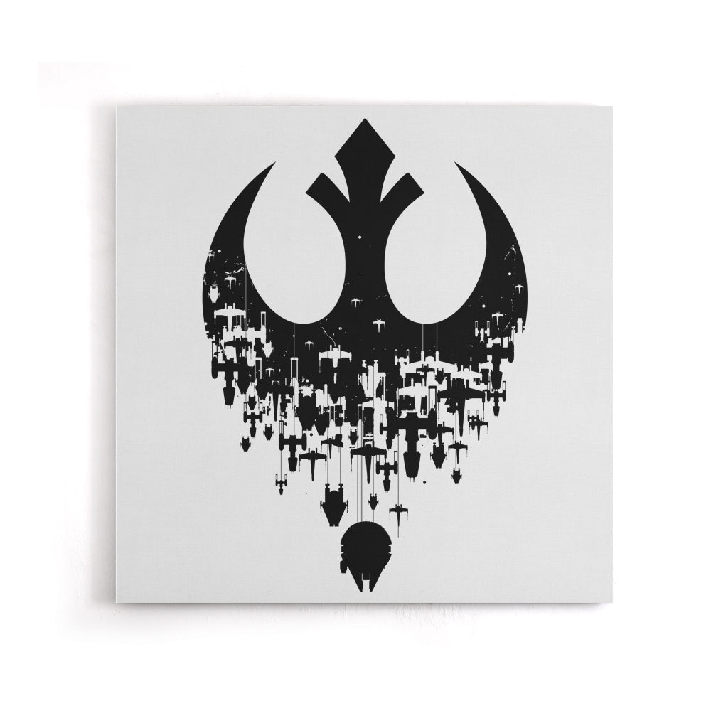 Fractured Rebellion (Alt) - Canvas Print