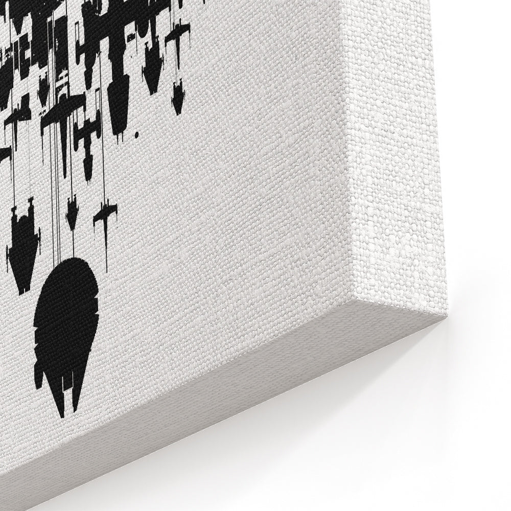 Fractured Rebellion (Alt) - Canvas Print