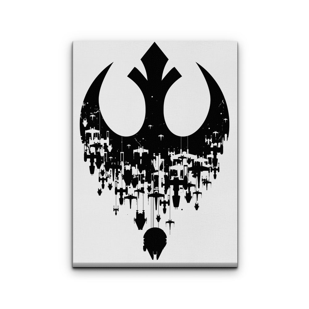 Fractured Rebellion (Alt) - Canvas Print