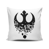 Fractured Rebellion (Alt) - Throw Pillow