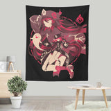 Fragrance In Thaw Hu Tao - Wall Tapestry