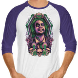 Framed Bio-Exorcist - 3/4 Sleeve Raglan T-Shirt