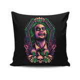 Framed Bio-Exorcist - Throw Pillow