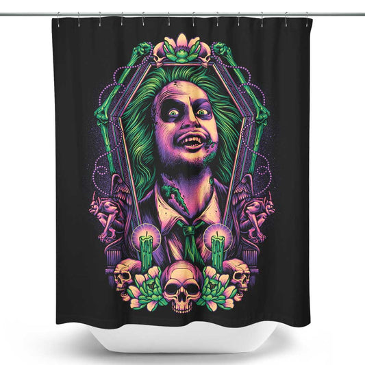 Framed Bio-Exorcist - Shower Curtain