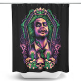 Framed Bio-Exorcist - Shower Curtain