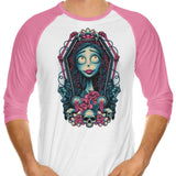 Framed Bride - 3/4 Sleeve Raglan T-Shirt