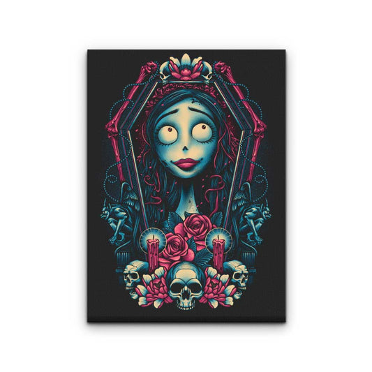 Framed Bride - Canvas Print