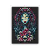 Framed Bride - Canvas Print