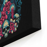 Framed Bride - Canvas Print