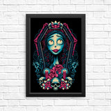 Framed Bride - Posters & Prints