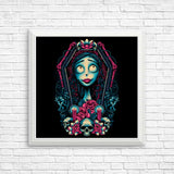 Framed Bride - Posters & Prints