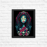 Framed Bride - Posters & Prints