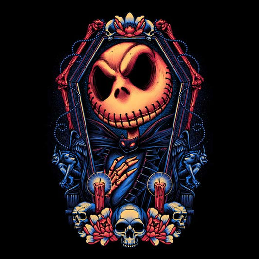 Framed Pumpkin King - Fleece Blanket