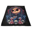 Framed Pumpkin King - Fleece Blanket