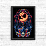Framed Pumpkin King - Posters & Prints
