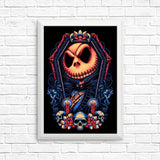 Framed Pumpkin King - Posters & Prints