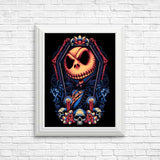 Framed Pumpkin King - Posters & Prints