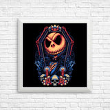 Framed Pumpkin King - Posters & Prints