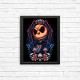 Framed Pumpkin King - Posters & Prints