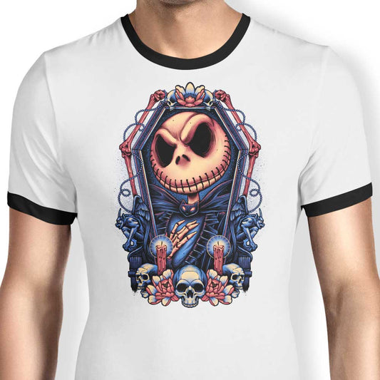 Framed Pumpkin King - Ringer T-Shirt