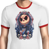 Framed Pumpkin King - Ringer T-Shirt