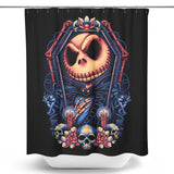Framed Pumpkin King - Shower Curtain