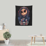 Framed Pumpkin King - Wall Tapestry
