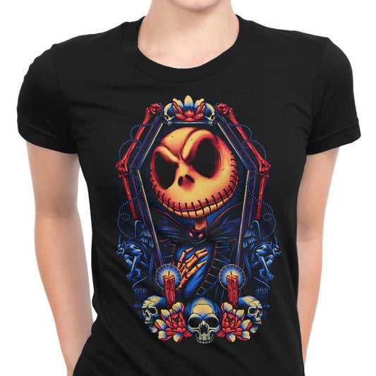 Framed Pumpkin King - Women's Apparel