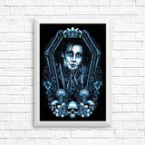 Framed Scissors - Posters & Prints