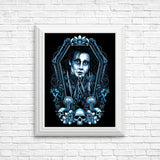 Framed Scissors - Posters & Prints