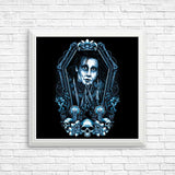 Framed Scissors - Posters & Prints