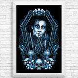 Framed Scissors - Posters & Prints