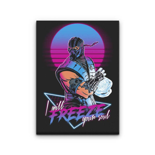 Freeze Your Soul - Canvas Print