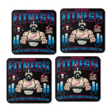 Fried Chicken and Exercise - Coasters