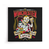 Fried Gold Lager - Canvas Print