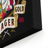 Fried Gold Lager - Canvas Print