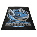 Friendship Destroyer - Fleece Blanket