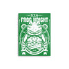 Frog Knight (Alt) - Metal Print