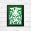 Frog Knight (Alt) - Posters & Prints