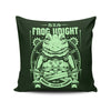 Frog Knight - Throw Pillow