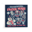 Frozen Heads - Canvas Print