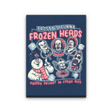 Frozen Heads - Canvas Print