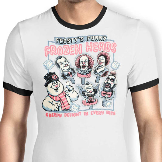 Frozen Heads - Ringer T-Shirt