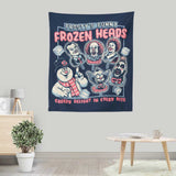 Frozen Heads - Wall Tapestry