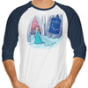 Frozen in Space and Time - 3/4 Sleeve Raglan T-Shirt