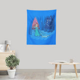 Frozen in Space and Time - Wall Tapestry