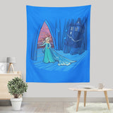 Frozen in Space and Time - Wall Tapestry