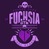 Fuchsia City Gym - Throw Pillow