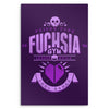 Fuchsia City Gym - Metal Print
