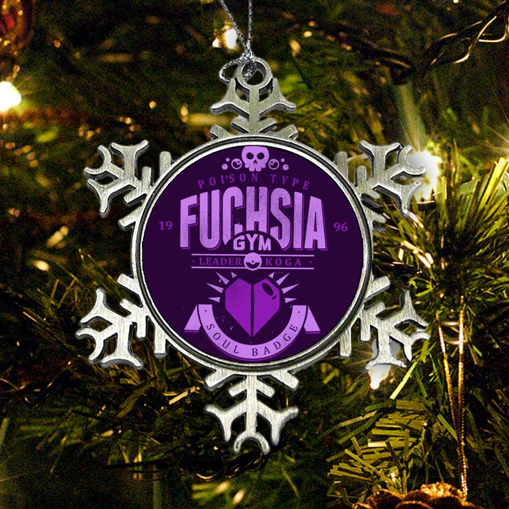 Fuchsia City Gym - Ornament